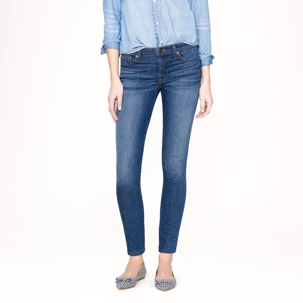 J Crew Toothpick Stretch Jeans